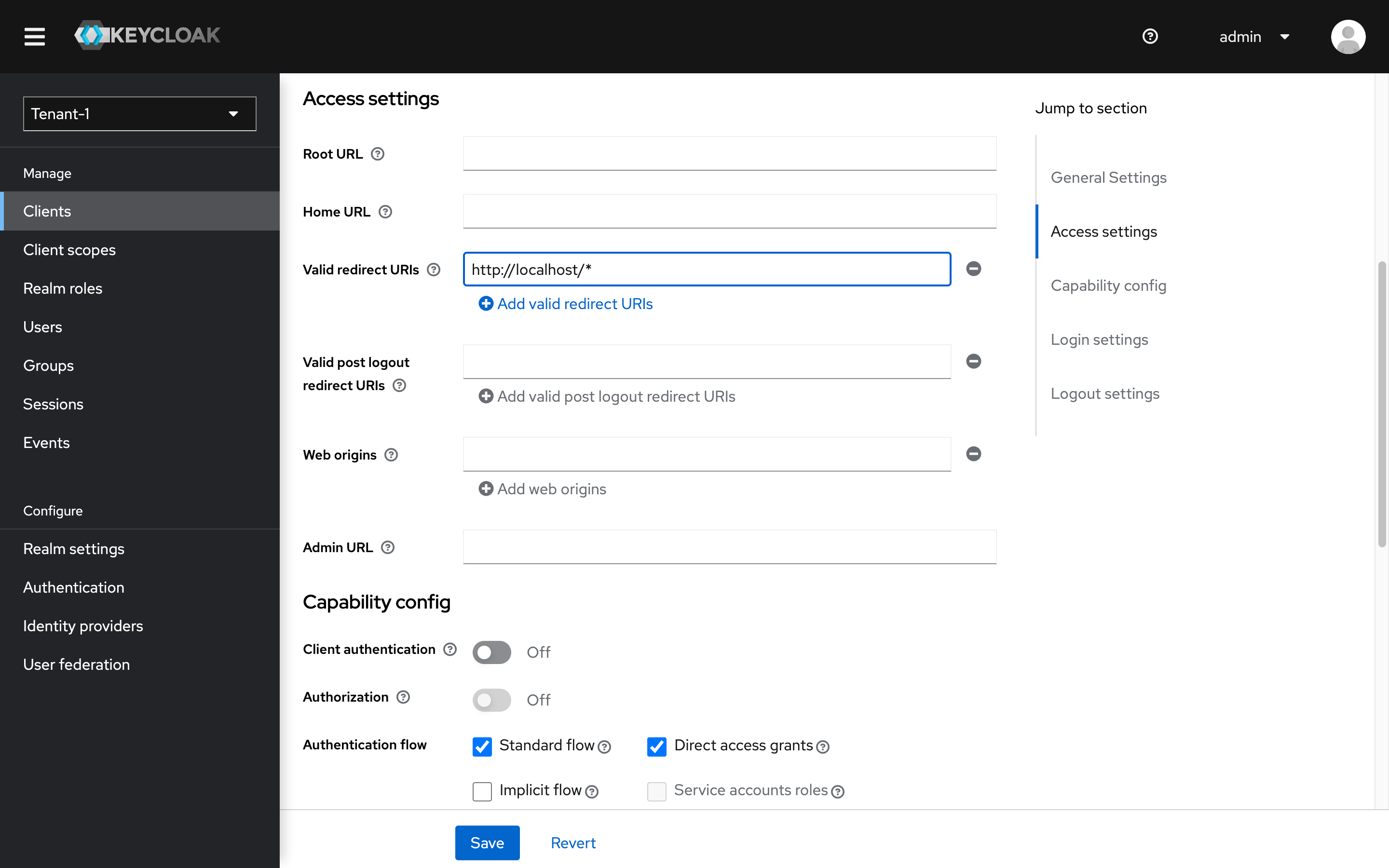 Keycloak - Create client 4